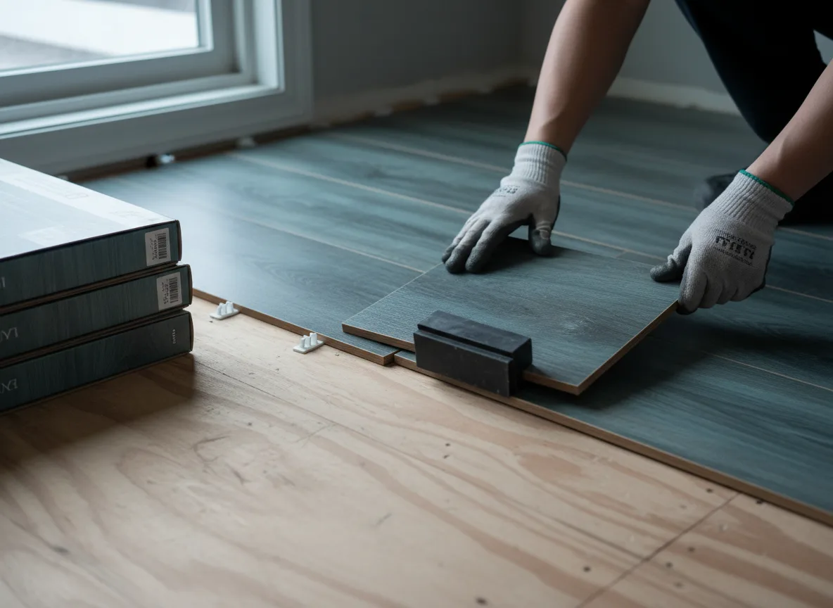 Luxury Vinyl Plank Installation company in Savoy, TX